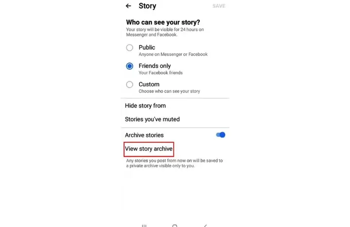 Cách Tải Story Facebook Về Điện Thoại Android