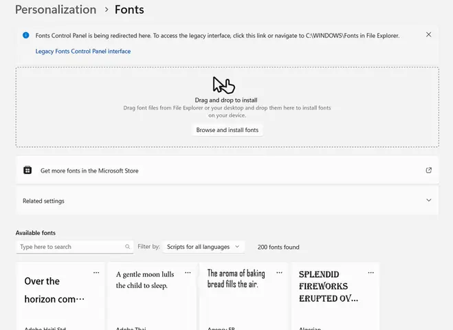 Bước 4: Cài Đặt Font Vào Máy Tính