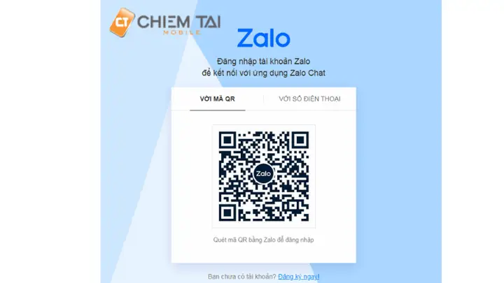 2. Đăng Nhập Bằng Mã Qr
