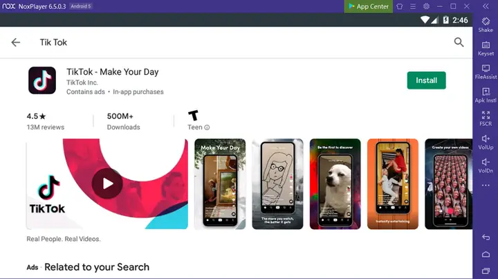 Cài Đặt Giả Lập Android Nox Player Để Xem Tiktok