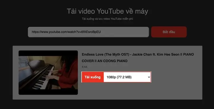 Tải Video Youtube Về Máy Tính Bằng Trình Duyệt Web