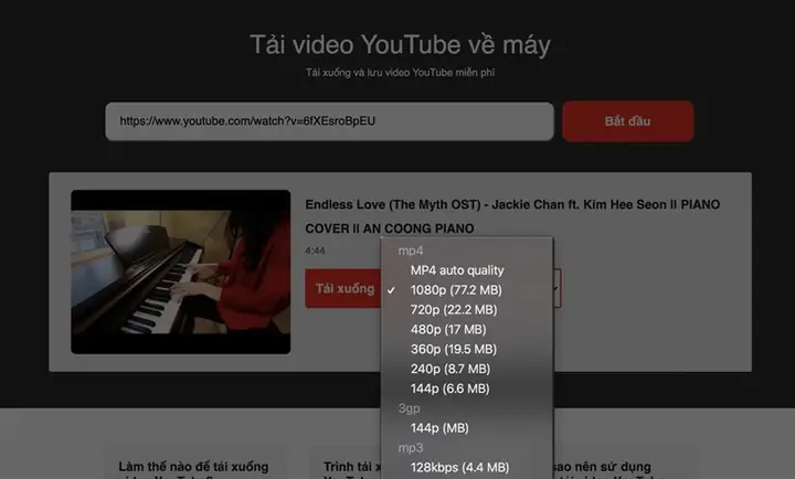 Tải Video Youtube Về Máy Tính Bằng Trình Duyệt Web