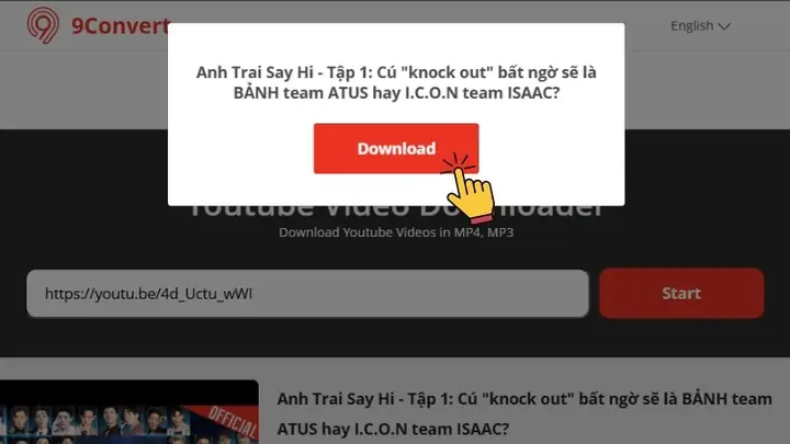 Dùng 9convert.com