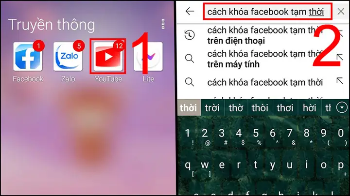 Trên Điện Thoại Android