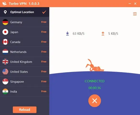 10.turbo Vpn– Giải Pháp Bảo Mật Đơn Giản & Máy Chủ Toàn Cầu (freemium)