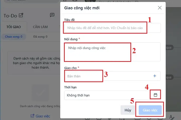 Tính Năng Lên Kế Hoạch Và Kiểm Soát Công Việc