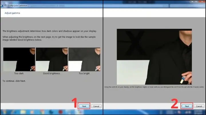 Dùng Công Cụ Display Color Calibration
