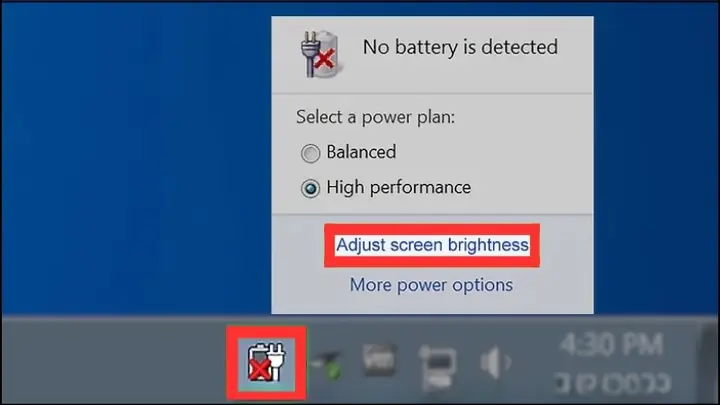 Tăng Giảm Độ Sáng Bằng Thanh Trượt Brightness