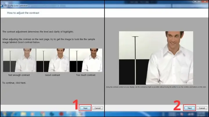 Dùng Công Cụ Display Color Calibration