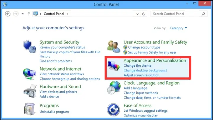 Tận Dụng Thanh Trượt Control Panel