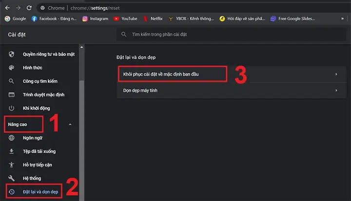 - Reset Chrome - Reset Chrome