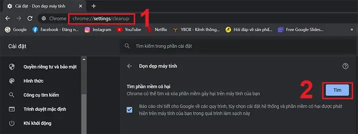 - Sử Dụng Chrome Cleanup Tool - Sử Dụng Chrome Cleanup Tool