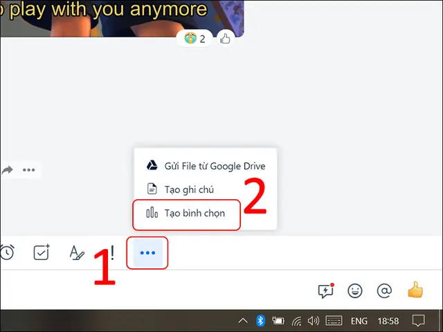 Cách Tạo Bình Chọn Trên Nhóm Zalo Bằng Máy Tính