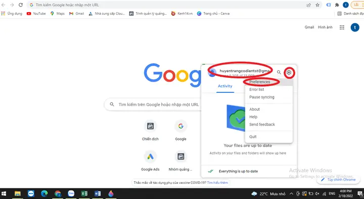 Cách Tạo Ổ Đĩa Google Drive Trên Máy Tính Cách Tạo Ổ Đĩa Google Drive Trên Máy Tính