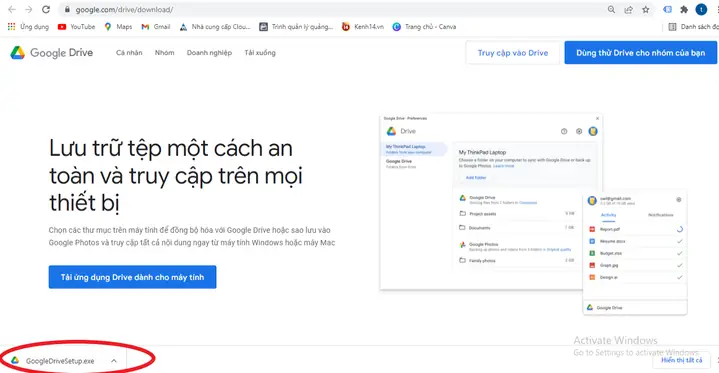 Cách Tạo Ổ Đĩa Google Drive Trên Máy Tính Cách Tạo Ổ Đĩa Google Drive Trên Máy Tính
