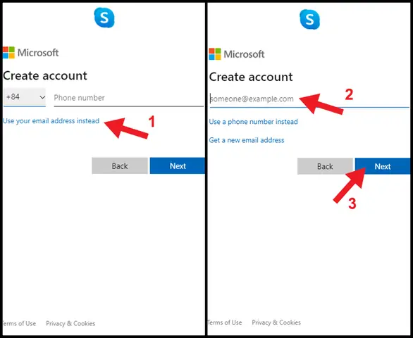 - Bước 2: Lựa Chọn Đăng Ký Bằng Số Điện Thoại Hoặc Email - Bước 2: Lựa Chọn Đăng Ký Bằng Số Điện Thoại Hoặc Email