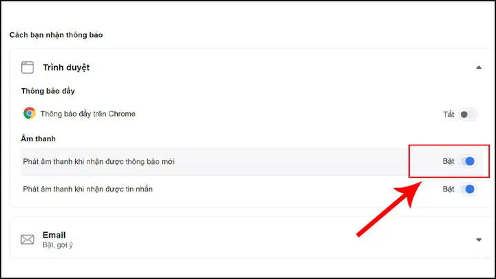 Cách Tắt Âm Thanh Facebook Trên Máy Tính