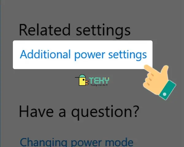 Bật Tắt Chế Độ Ngủ Trong Power Options