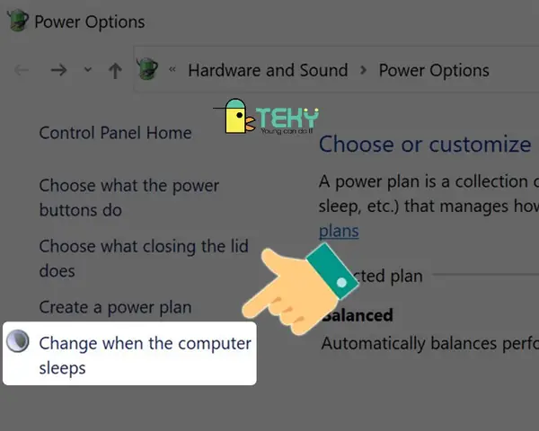 Bật Tắt Chế Độ Ngủ Trong Power Options