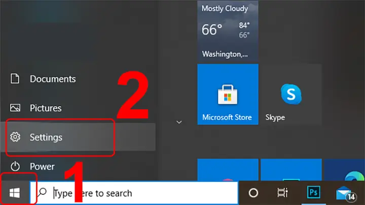 Thay Đổi Giao Diện Windows 10 Có Sẵn