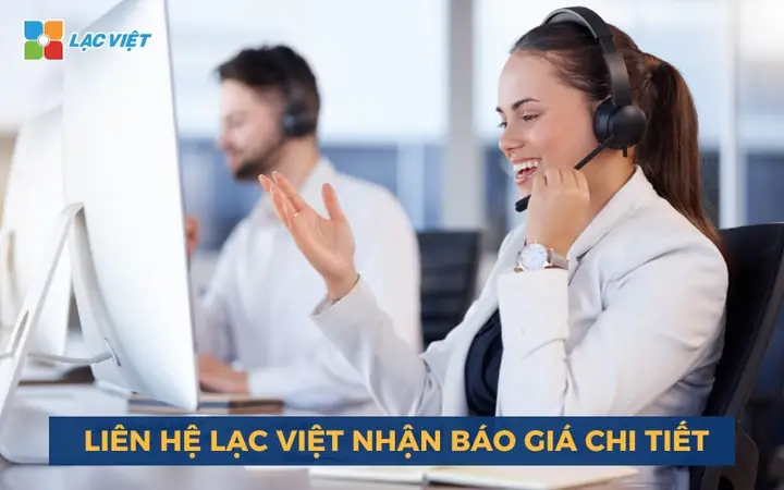 Bước 1: Liên Hệ Lạc Việt Nhận Báo Giá Chi Tiết Bước 1: Liên Hệ Lạc Việt Nhận Báo Giá Chi Tiết