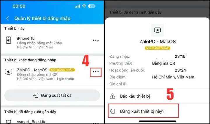 Cách Theo Dõi Thiết Bị Đăng Nhập Zalo