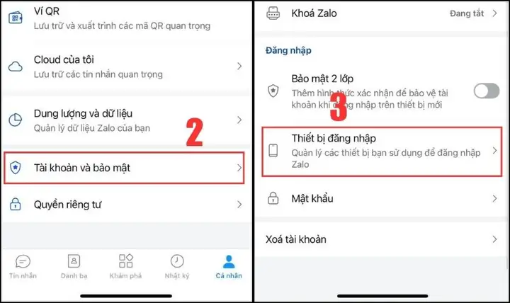 Cách Theo Dõi Thiết Bị Đăng Nhập Zalo