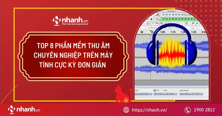 Top 8 Phần Mềm Thu Âm Chuyên Nghiệp Trên Máy Tính Cực Kỳ Đơn Giản Cho Người Mới Bắt Đầu