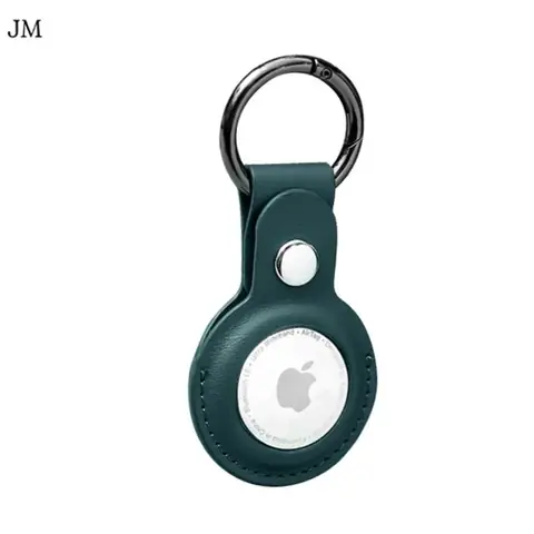 Vỏ Bảo Vệ Airtag Nhựa Dẻo Pu Jm Xanh Đại Dương
