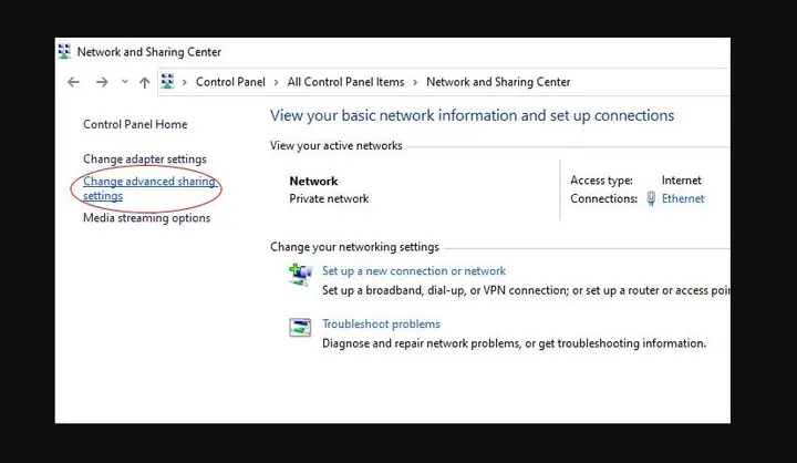 Bật Tính Năng Network Discovery Bật Tính Năng Network Discovery