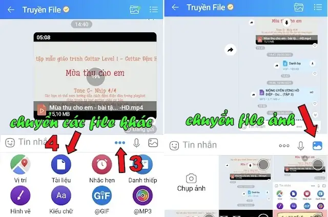 Chuyển File Trên Điện Thoại: