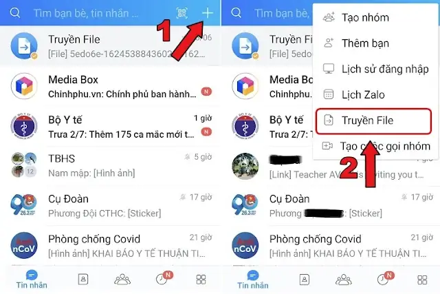 Chuyển File Trên Điện Thoại: