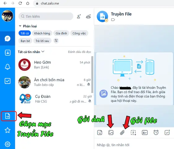 Chuyển File Trên Máy Tính