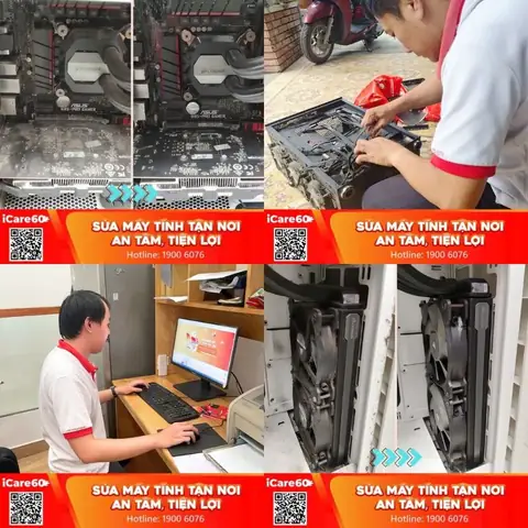 Vệ Sinh Máy Tính Tại Nhà - Icare60 Vệ Sinh Máy Tính Tại Nhà - Icare60
