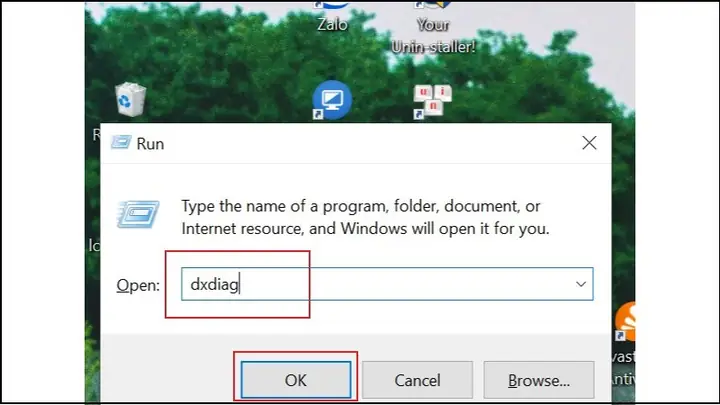 Sử Dụng Directx Diagnostic Tool