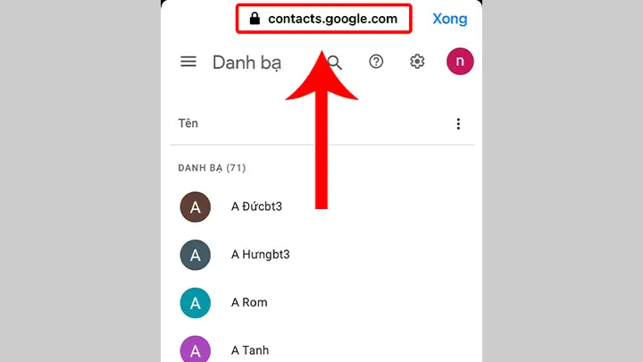 Xem Danh Bạ Trên Gmail Bằng Iphone, Ipad