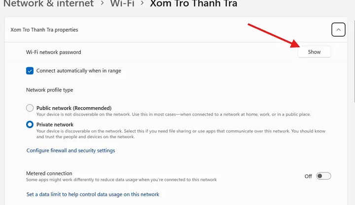 Cách Xem Mật Mật Khẩu Wifi Đã Lưu Trên Máy Tính Windows 11