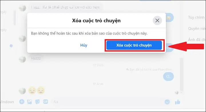Hướng Dẫn Cách Xóa Tin Nhắn Messenger Trên Máy Tính