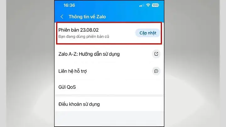 Cập Nhật Zalo Phiên Bản Mới Cho Điện Thoại Cập Nhật Zalo Phiên Bản Mới Cho Điện Thoại