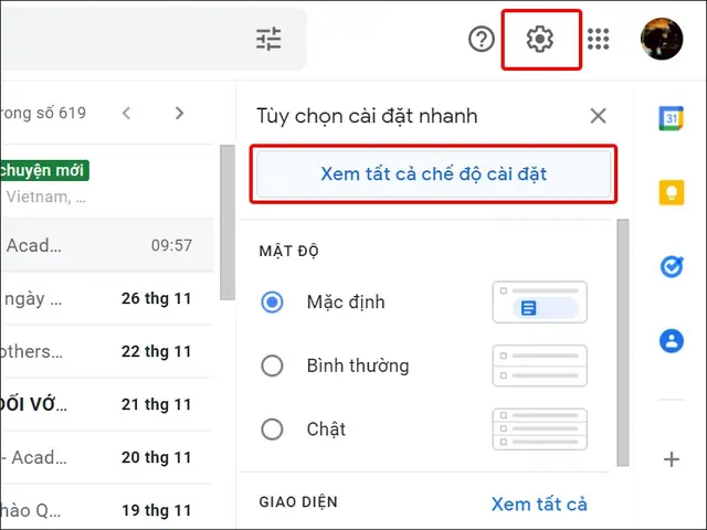 Cách Bật Thông Báo Gmail Trên Desktop Máy Tính