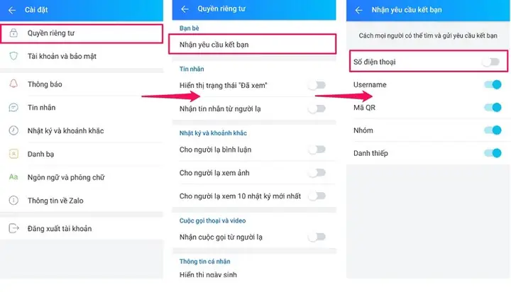 3cách Ẩn Số Điện Thoại Trên Zalo?
