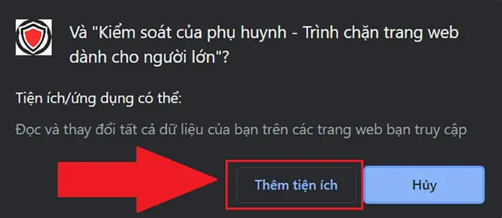 - Sử Dụng Tiện Ích Kiểm Soát Của Phụ Huynh