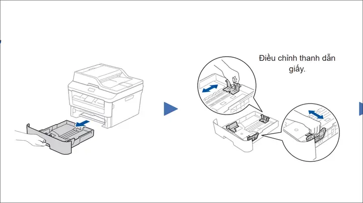 Bước 2: Nạp Giấy Vào Khay Giấy