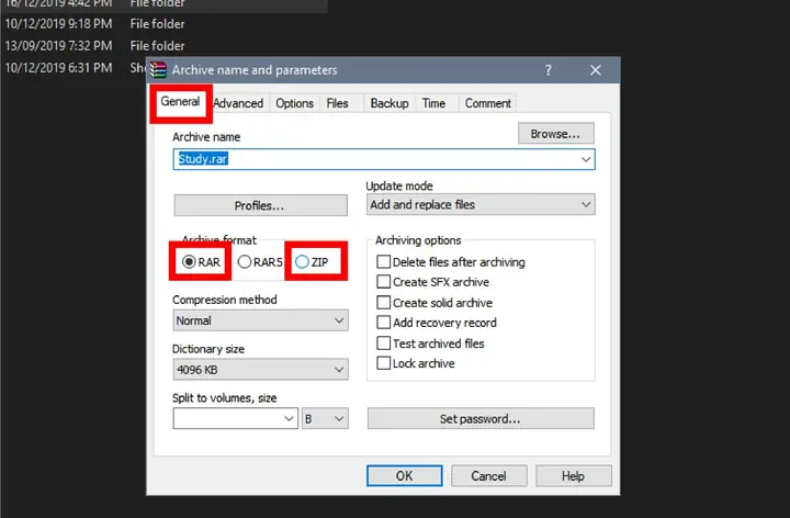 Cách Nén File Zip, Rar
