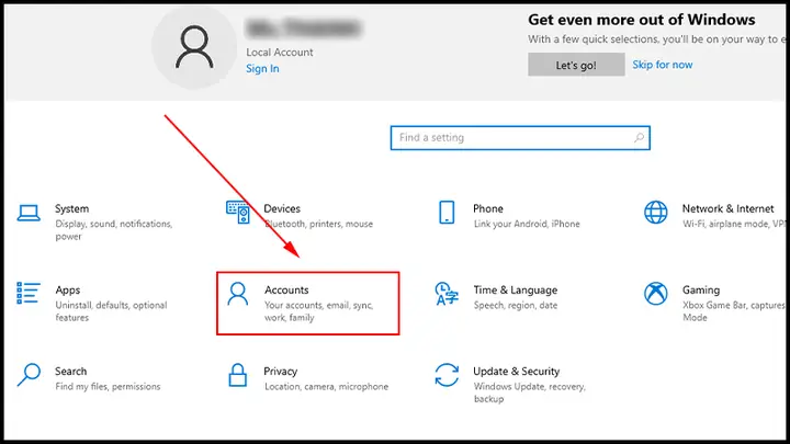 Thêm Mới User Windows