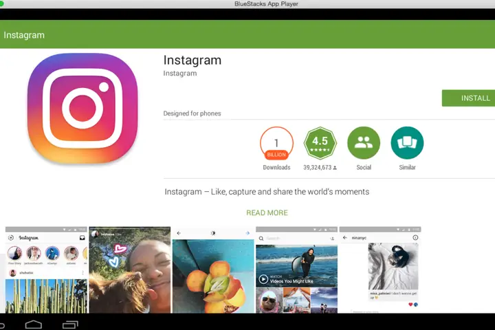 Sử Dụng Instagram Trên Máy Tính Bằng Giả Lập Android