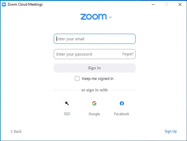 Cách Đăng Nhập Vào Zoom Bằng Máy Tính: