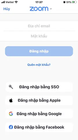 Cách Đăng Nhập Vào Zoom Bằng Điện Thoại: