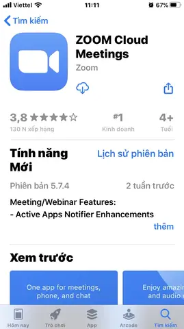 Cách Tải Phần Mềm Zoom Bằng Điện Thoại:
