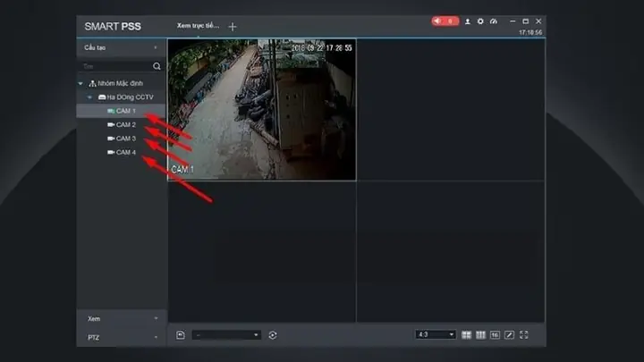 Phần Mềm Xem Camera Trên Máy Tính Smart Pss